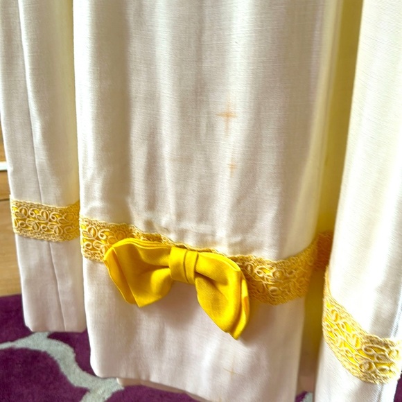 Vintage Maxi Dress with Bow Accents - Picture 6 of 6